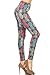 R810-PLUS Pineapple Chalkart Print Fashion Leggings