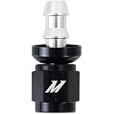 Mishimoto Push-Lock Fitting, 4AN, Straight