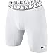 Nike Men's Baselayer Training Shorts, Compression Shorts Men Need for High Intensity Comfort, White/Mattelic Silver/White/Black, L