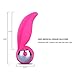 Utimi USB Charging Silicone Rabbit Vibrator for G-spot Clitoris Stimulation