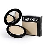 Larénim Mineral Silk Light/Medium Pressed Powder | For a Flawless Matte Finish with Dewy Glow | Phthalate, Paraben & Gluten Free | Lt-Med Color | 9g