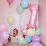 Balloon Dance Pink 1 Balloon 40 Inch Foil Birthday Balloon Girls 1st view 3