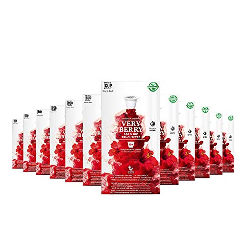 BIO Teekapseln von My-TeaCup | Kompatibel mit Nespresso?*-Maschinen | 100% kompostierbare Kapseln ohne Alu (Fr?chtetee…