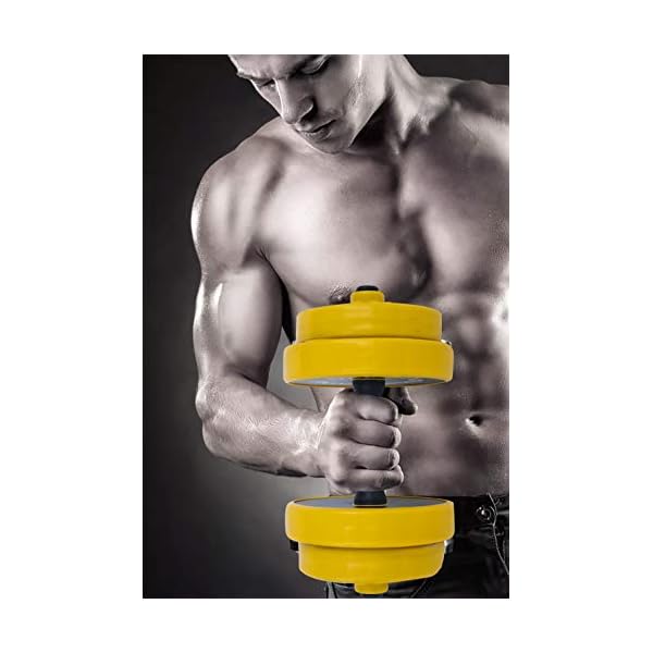 Nice C Weights, Dumbbell Set, Kettlebells, Adjustable Dumbbells, Barbell Weight Set, 20-40-50-70LB 3-in-1 set, Non-Slip, All-purpose - Image 6