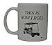 Rogue River Tactical Best Funny Golf Coffee Mug This is How I Roll Golf Cart Novelty Cup Joke Great Gag Gift Idea For Office Work Adult Humor Employee Boss Golfers
