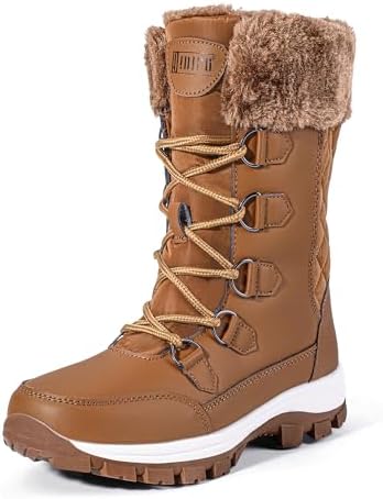 Amazon.com | JBU by Jambu Women's Ella Waterproof Winter Boot, Tan