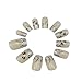 Coscelia Pre-design Acrylic False Nails Tips Glittery Fake Nails 3D DIY french Rhinestone Nail Art Decoration