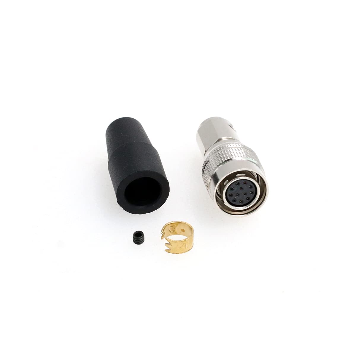 SZRMCC Hirose HR10A-10P-12S 12 Pin Female Push-Pull Self-Locking Connector Plug for Sony Basler CCD GIGE Industrial Camera (12 Pin, Female)