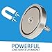Supremacy Co. 881 lbs Pulling Force (400 kg) Fishing Magnet- Premium N52 Grade Neodymium Fishing Magnet with M10 Eyebolt - Countersunk Hole Diameter 3.54 inch (90mm) for Magnetic Fishing
