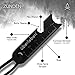 überleben Zünden Fire Starter | 5/16”, 3/8” or 1/2” Thick Bushcraft Fire Steel with Handcrafted Wood Handle | 12,000-20,000 Strikes | Traditional Survival Ferro Rod | Neck Lanyard