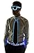 Light Up LED Belt by Neon Nightlife, Large, 36-43 Inches Waist Size, Blue