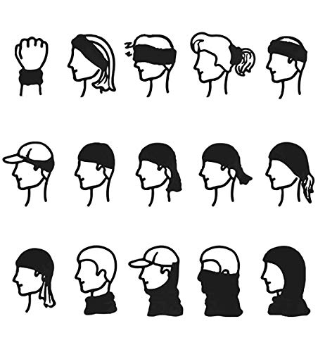 Balaclava Face Mask Sun UV Protection Neck Gaiter Face Mask Dust Wind Motorcycle Breathable Bandana Headwear Men Women