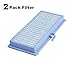 2Pack Anewise Sf-HA30 S7000 Hepa Replacement Filter for S624 S658 Canister, S7210 S7260 S7280 S7580 S768 Upright Vac Vacuum Cleaner