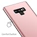 Arkour Compatible with Samsung Galaxy Note 9 Case, [Ultra-Thin & Lightweight] Matte Texture Hard Plastic Stylish Protective Slim Cover for Samsung Galaxy Note 9 (Rose Gold)