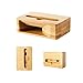 coopsion Wooden Cell Phone Stand, Phone Holder Wooden Sound Amplifier for iPhone 7 7Plus 6 6Plus Samsung and Cell Phone