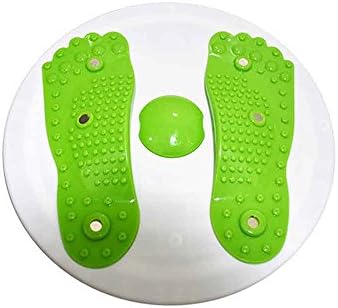 Twisting Waist Disc Bodytwister Ankle Body Aerobic Exercise Foot Exercise Fitness Twister Figure Trimmer Magnet Balance Rotating Board (Pink) (Green)
