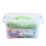 Sensory Sand Kit 4.4lbs (2kg) - ECO friendly, GREEN COLOR