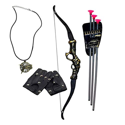 Rocking Party Medieval Archery Games Warrior Costume Bow Arrow Necklace And Gloves Set Buy Online In Cayman Islands At Cayman Desertcart Com Productid