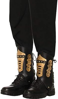 black and gold boot