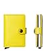 Secrid Mini Wallet Leather Lemon Crisple, Rfid Safe Card Case