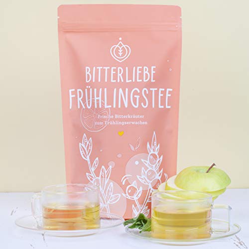 BitterLiebe® Teemanufaktur Frühlings Kräutertee lose 100g mit der Kraft der Bitterstoffe I Bitterkräuter, Holunder… – Bild 6