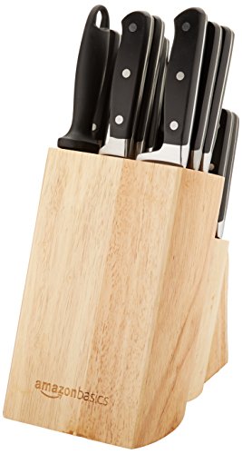 4 AmazonBasics+Premium+18+Piece+Knife+Block