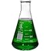 500ml Narrow Mouth Erlenmeyer Flask, 3.3 Borosilicate Glass, Karter Scientific 213G29 (Single)
