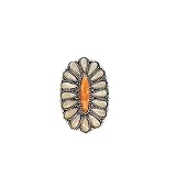 Fuqimanman2020 Western Turquoise Flower Lightning