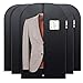 Titan Mall Suit Bag for men Washing Suit bags for Closet Suit Covers for men Storage Travel 42inch with Clear Window Pack of 5 Storage Garment Bag for Dresses