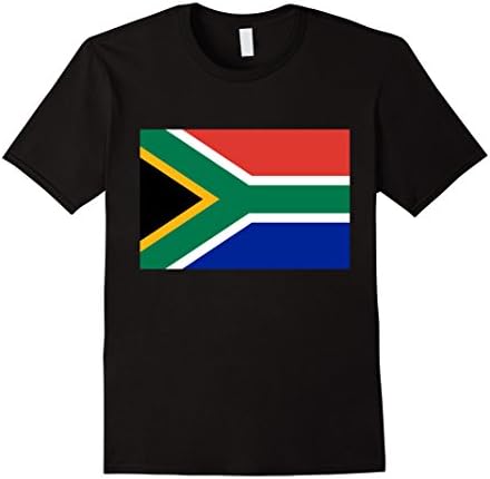 Men's Victory Day - Flag of South Africa T-Shirt XL Black