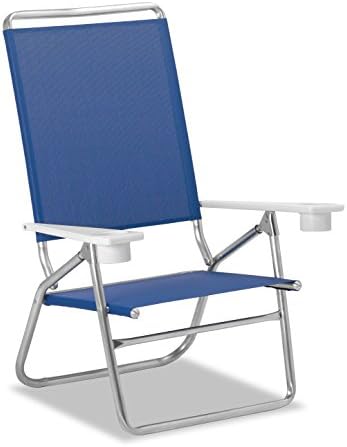Telescope Casual M51135D01 Light 'n Easy High Boy Mini-Sun Chaise, Cobalt/Blue