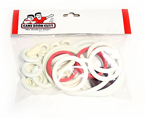 Gottlieb Card Whiz Pinball White Rubber Ring Kit