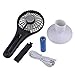 intbase Mini Handheld Fan, Personal Portable Desktop Table Cooling Fan with USB Rechargeable,for Outdoor Travel,Office Desk,Park,Bus & Kitchen (Black)