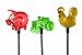 Solar Farm Pig, Tractor & Chicken Country Themed Stake Solar Lights for Garden Decoration and Flower Beds