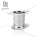 Tea Infuser Strainer + Spoon by Bar Brat ™ / Premium Micro Filter Stainless Steel Steeper / 130 Cocktail Shaker Ebook Included