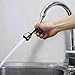 360 Rotate Swivel Faucet Sprayer Attachment Kitchen Faucet Aerator Water Saving Tap Aerator Diffuser Faucet Nozzle Filter Adapter with 2 Function Sink Sprayer Attachment (Long Style 1PC)
