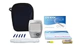 Easy Touch monitoring system for glucose, cholesterol, hemoglobin test in blood. 3 in 1.