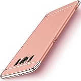 For Galaxy S8 + Case,HP95(TM) Luxury Thin Electroplate Hard Case Cover for Samsung Galaxy S8 Plus 6.2inch (Rose Gold)