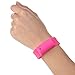 Little Viper Pepper Spray Bracelet, Adjustable Silicone Band- Pink, Lightweight, Discreet and Easy Access for Quick Response to Attack, Contains 3-6 Bursts of 10% OC