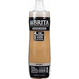 Brita Sport Water Filter Bottle, Mod Columns, 20 Ounce (Design May Vary)