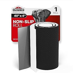 X-Protector Rubber Roll 40 x 4 inches - Black Non