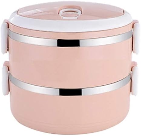 Fiambrera de acero inoxidable aislado fiambrera contenedores apilables