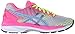 ASICS Women's Gel-Nimbus 18 Running Shoe, Silver/Titanium/Hot Pink, 9.5 M US