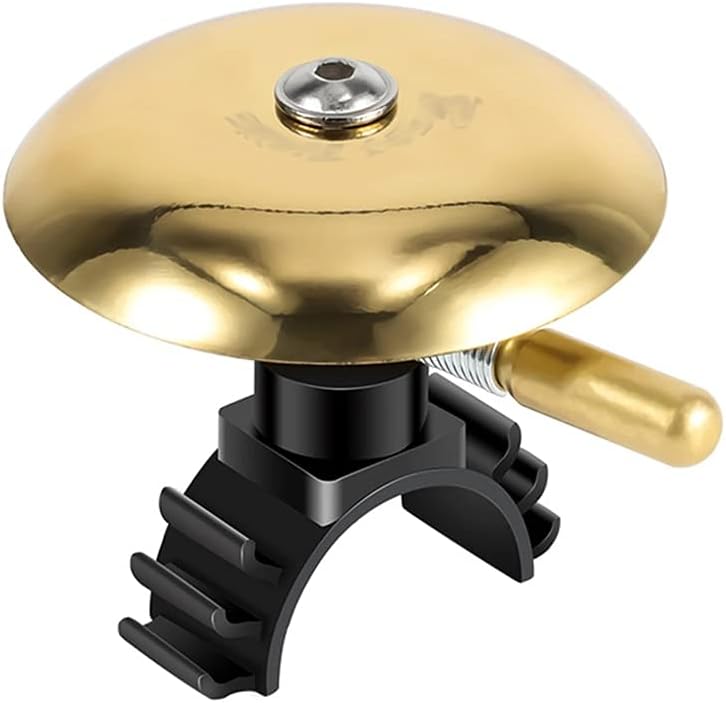 YDHWY Retro Copper Bike Bell for Mountain Bike, Scooters and Tricycles