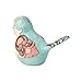 Enesco Jim Shore Heartwood Creek Aqua and Coral Floral Bird