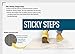 New Pig Construction Sticky Mat - 30 Tacky Mats - Ideal for Contractors, White