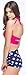 Angerella Polka Two Piece Swimsuit Beachwear Bathing Suits (BKI032-R2-M),Rose Red,US4-6=Tag Size M
