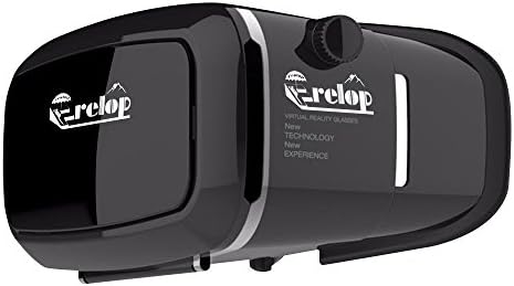 VR Headset Glasses Virtual Reality Mobile Phone 3D Movies for iPhone 6s/6 plus/6/5s/5c/5 Samsung Galaxy s5/s6/note4/note5 and Other 4.7"-6.0" Cellphones+ FREE GIFT : Anti-blueray Glasses