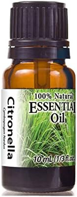 Citronella 100% Pure & Natural Therapeutic Grade Essential Oil by Zenkuki Essentials - 10mL