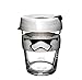 KeepCup Star Wars Brew, Reusable Glass Cup, Medium 12oz | 340mls, Stormtrooper